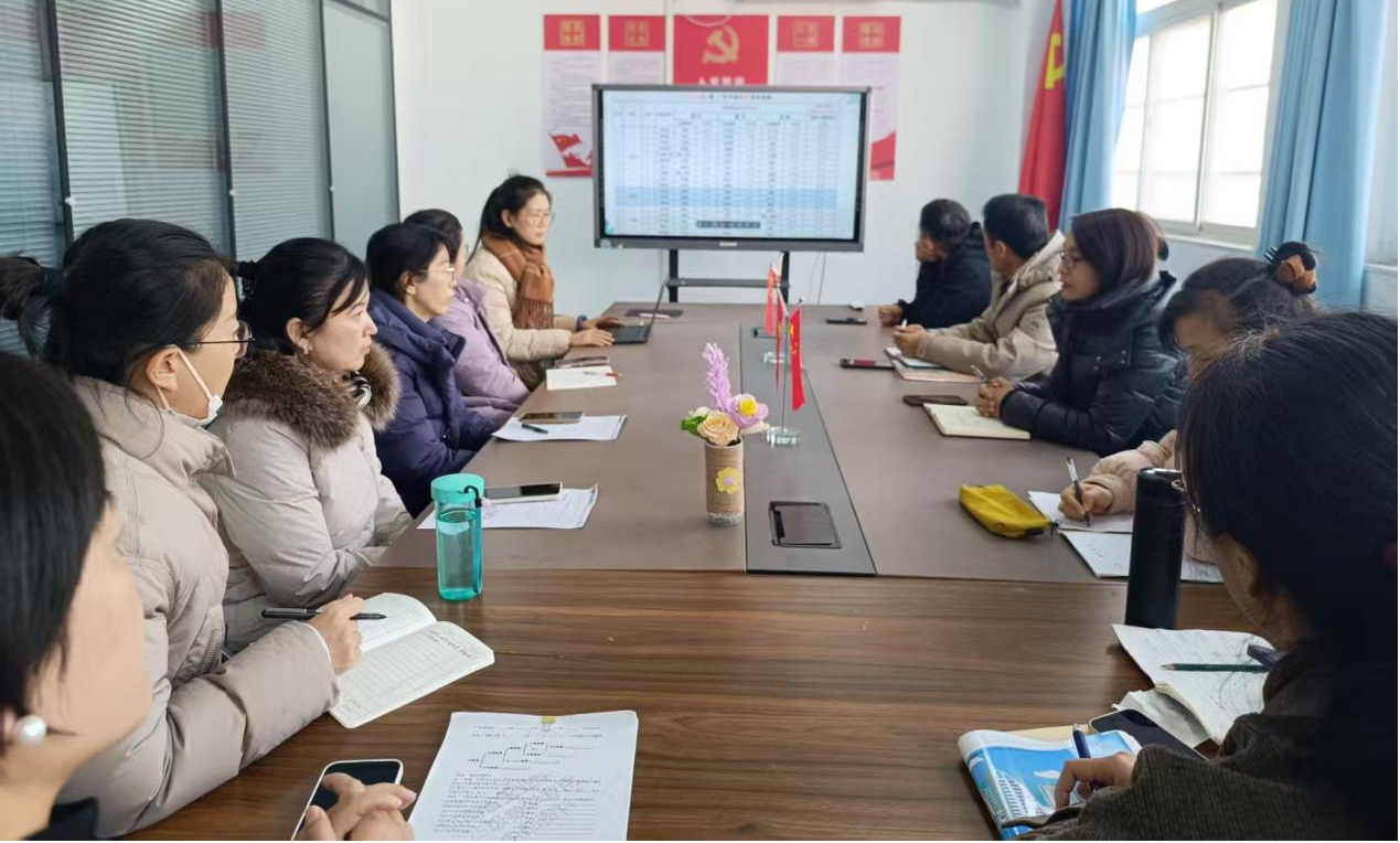   精研教学明方向  凝心聚力促提升——我校基础部数学教研室组织开展专题教研活动